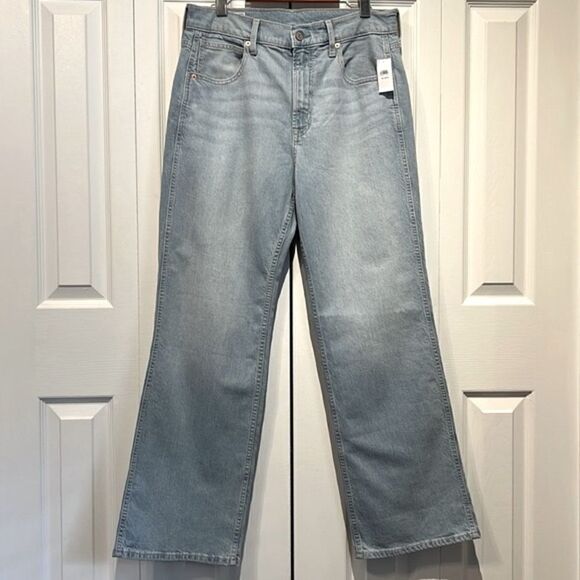 Gap Vintage Flare High Rise Light Wash Jeans Size 12 NWT‎ - Picture 1 of 11